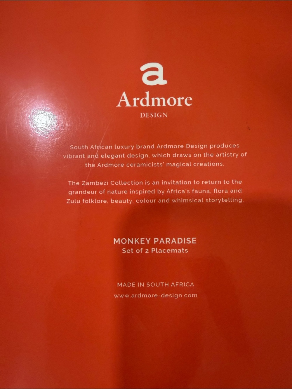 10 Ardmore Design Hardboard Placemats - Picture 3 of 5